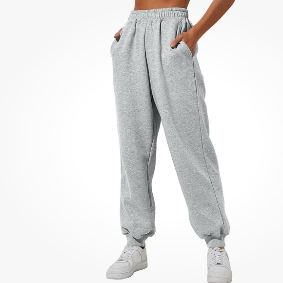 Yovela Sweatpants Women Baggy High Waisted Sweat Pants  Clothes Casual Medium - Picture 1 of 4